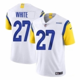 Men's Los Angeles Rams #27 Tre'Davious White White Vapor Untouchable Football Stitched Jersey