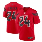 Men's Houston Texans #24 Derek Stingley Jr. Nike Red Alternate Game Jersey