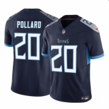 Men's Tennessee Titans #20 Tony Pollard Navy 2023 F.U.S.E. Vapor Limited Football Stitched Jersey